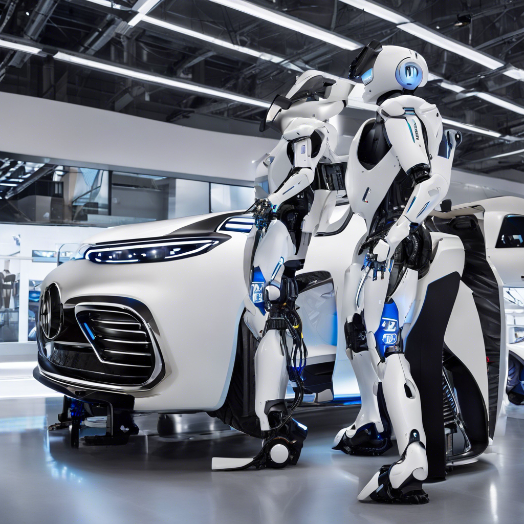 Apollo humanoid robots join the Mercedes-Benz